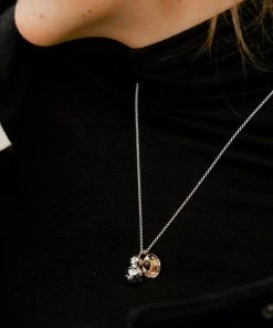 [MIDNIGHT MOMENT] Seasonless Snowman Necklace