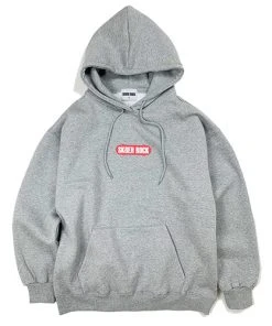 SK8ERROCK Best Sellers [SK8ER ROCK] FW 21 BOARD LOGO HOODIE GRAY