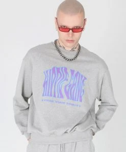 Best Sellers [SSERPE] SS 22 Hippie Gang Sweatshirts Melange Grey