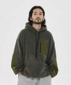 [HAVEOFFDUTY] FW 21 FLEECE NPC CAMPER HOODIE(KHAKI)