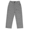 Best Sellers [DUCKDIVE] SS 22 Checkerboard Pants BLACK