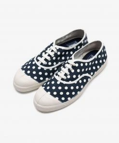 [BENSIMON] Seasonless TENNIS WOMAN LACET - NAVY DOT Best Sellers