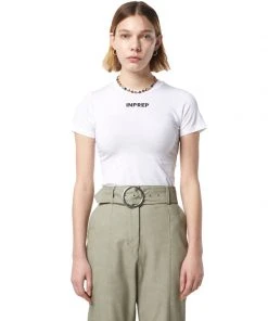 Best Sellers [INPREP] SS 22 INPREP SKINNY TOP (WHITE)