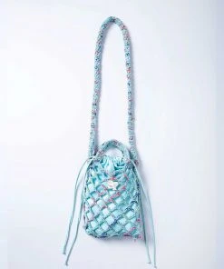 [SPARKLING PIECE] Seasonless NET SMALL BAG (SKY BLUE) Best Sellers