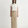 Best Sellers [REPOS] SS 22 LOW FLAT SKIRT (BEIGE)