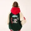 [MAINBOOTH] SS 22 Thunder Varsity Jacket(GREEN) Best Sellers