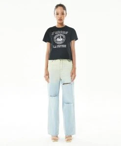 Best Sellers [LARTIGENT] Summer 22 GRADATION DENIM PANTS(SKY BLUE)