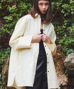 [SORRY TOO MUCH LOVE] FW 21 French Loose Fit Shirts_Cream