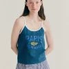 [BENSIMON] Summer 22 SUMMER GRAPHIC SLEEVELESS - BLUE Best Sellers