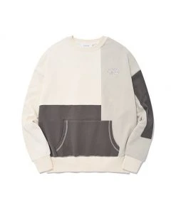 [PHOS333] SS 22 Patchwork MTM Pullover/Beige Best Sellers