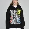 MIDNIGHTMOVE Best Sellers [MIDNIGHT MOVE] SS 22 3 Color Hood (black)