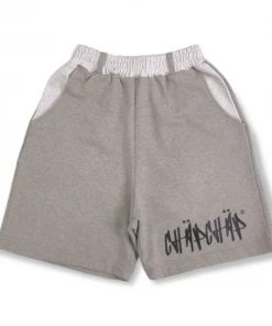 Best Sellers [CHAPCHAP] SS 22 Lettering Shorts(Melange)