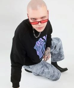 [SSERPE] SS 22 Hippe Gang Sweatshirts Black