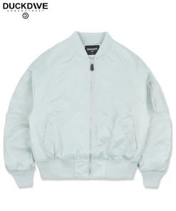 Best Sellers [DUCKDIVE] Seasonless TOS MA-1 MINT GRAY