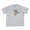 [SK8ER ROCK] Summer 22 SK8 BOMB SHORT SLEEVE T-SHIRT WHITE MELANGE Best Sellers
