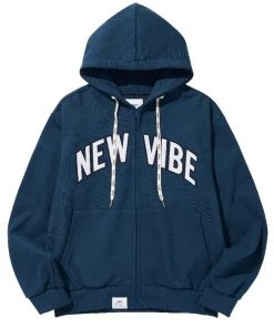 [LIBERE KOREA] Summer 22 NEW VIBE ZIPUP HOODIE / NAVY Best Sellers