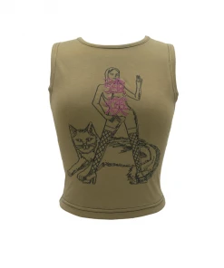 Best Sellers [GANGYOUNG] SS 22 KHAKI NGG TOP