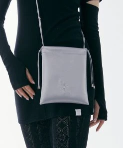Best Sellers [SETUP EXE] Seasonless Mini Cross Bag [Silver]