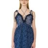 [LECYTO] Summer 22 FLOWER LACE ONE-PIECE_(NAVY) Best Sellers