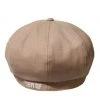Best Sellers [SLEEPY SLIP] Seasonless SL HERRINGBONE BEIGE NEWSBOY CAP
