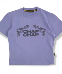 [CHAPCHAP] SS 22 Pistol Chap Tee(Violet)