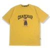 Best Sellers [CHAPCHAP] SS 22 Bear Chap Logo Tee(Yellow)