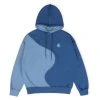 [DUCKDIVE] SS 22 Hard Cotton Wave Hood BLUE