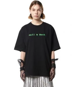 [INPREP] SS 22 HELL N BACK T-SHIRT (2 COLORS)-W
