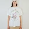 Best Sellers [OOD ONE OUT] SS 22 ODD Flower Circe Logo T-shirts_White