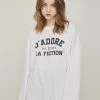 [LARTIGENT] Winter 21 LAFICTION T-SHIRT(WHITE) Best Sellers