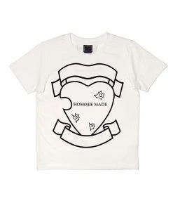 Best Sellers [MPQ] Summer 22 Bulletproof Heart Just Fit Tee (ivory White)