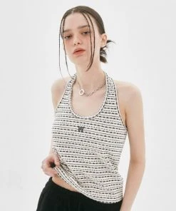 [NASTY FANCY CLUB] Seasonless WAFFLE CROP HALTER NECK (BLACK)_F22QB421 Best Sellers