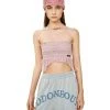 [ODD ONE OUT] SS 22 Shirring Tube Top_PINK Best Sellers