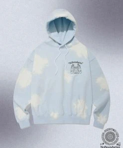 [CONECTX] SS 22 Hand Bleached One&Only Oversized Hoodie (cloud Ver.) Best Sellers