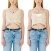 Best Sellers [LECYTO] Summer 22 BRA VEST KNIT 2PCS SET_(IVORY)