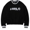 Best Sellers [AJO BY AJO] SS 22 Logo Oversized Sweatshirt [Black]