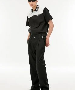 [ANOTHER YOUTH] Summer 22 Logo Pocket Slacks - Black Best Sellers
