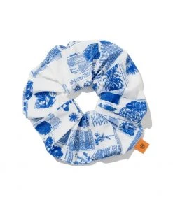 Best Sellers [ROCCI ROCCI] Seasonless Fairy Garden Scrunch (BLUE)