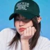 Best Sellers [NASTY FANCY CLUB] Summer 22 SIGNATURE LOGO BALL CAP (GREEN)_F22QE806