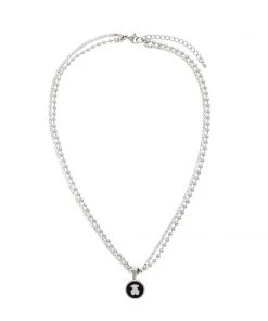 [STEEL EDITION] Seasonless Bear Overlap Chain Necklace