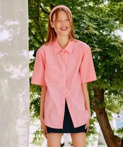 Best Sellers [ANEDIT] Summer 22 Pop Half Shirt_PK