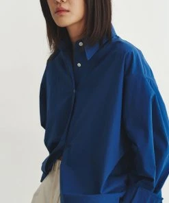 [REPOS] SS 22 COLOR OVER SHIRTS (BLUE) Best Sellers