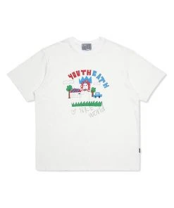 [YOUTHBATH] Summer 22 Zoomer Graphic T-shirt_WHITE Best Sellers