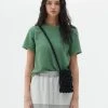 Best Sellers [LARTIGENT] SS 22 TERRY T-SHIRT(GREEN)