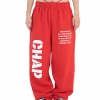 [CHAPCHAP] FW 21 Army Chap Sweat Pants (Red)