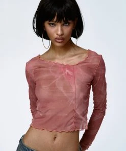 Best Sellers [EXPIRED GIRL] SS 22 2-way Liri Mesh Top PINK