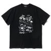 Best Sellers [FASTLE] SS 22 Comic Turtles Tee Black