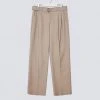 Best Sellers [DWSCOMPANY] SS 22 Belted Wide Slacks(Beige)