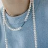 Best Sellers [MIDNIGHT MOMENT] Seasonless Oppose Pearl Necklace - Green