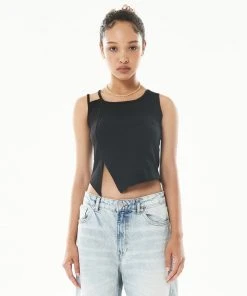 Best Sellers [LARTIGENT] Summer 22 COMBO SLEEVELESS(BLACK)